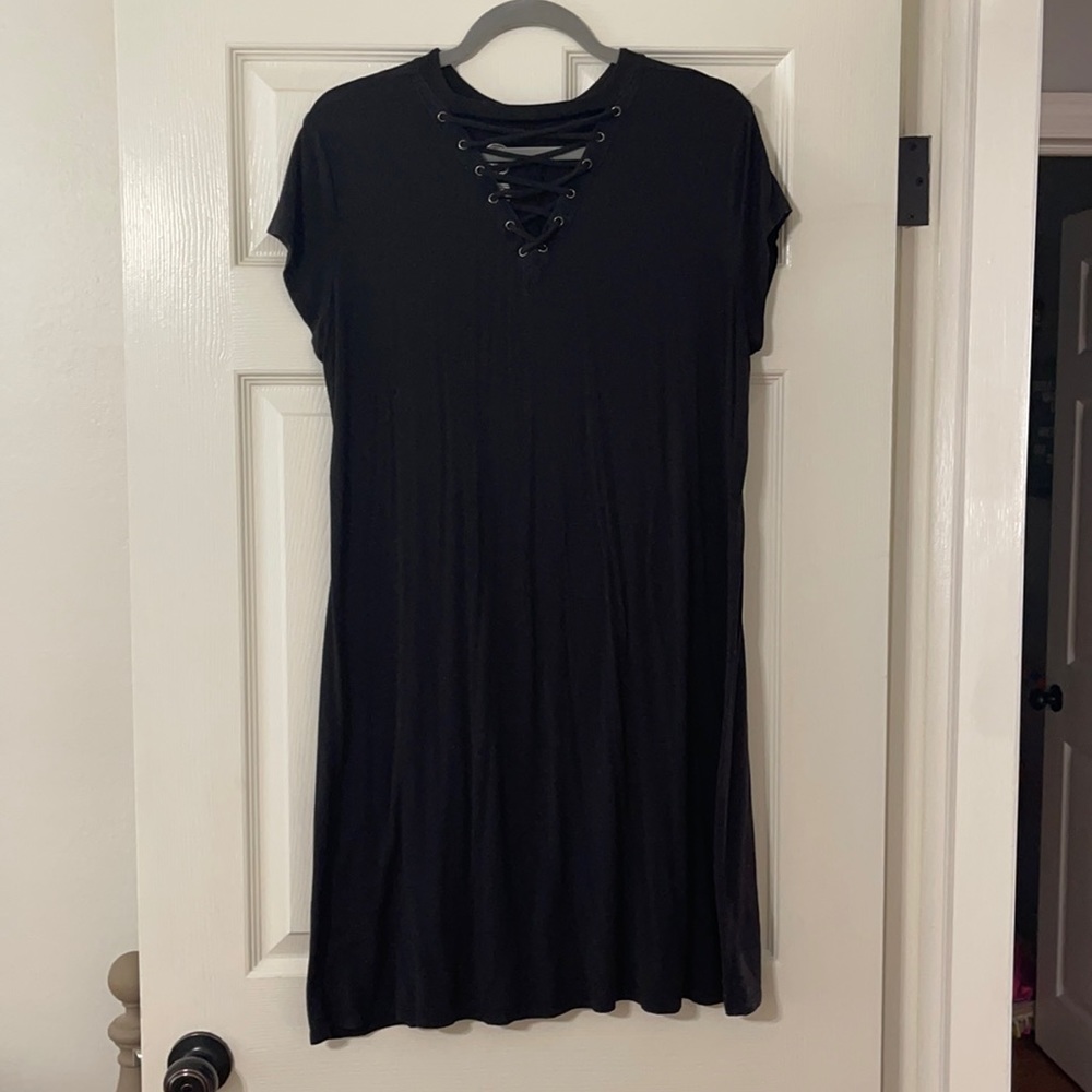 Maurice’s black T-shirt dress